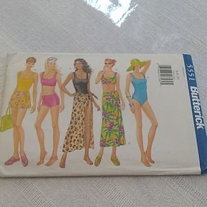 Butterick Sewing Pattern 5551 New Uncut